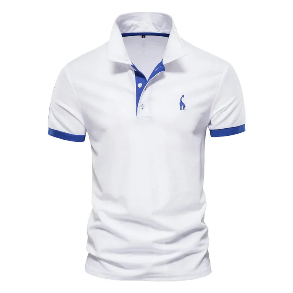 Short Sleeve Polo Casual T-shirt - Palm and Thread