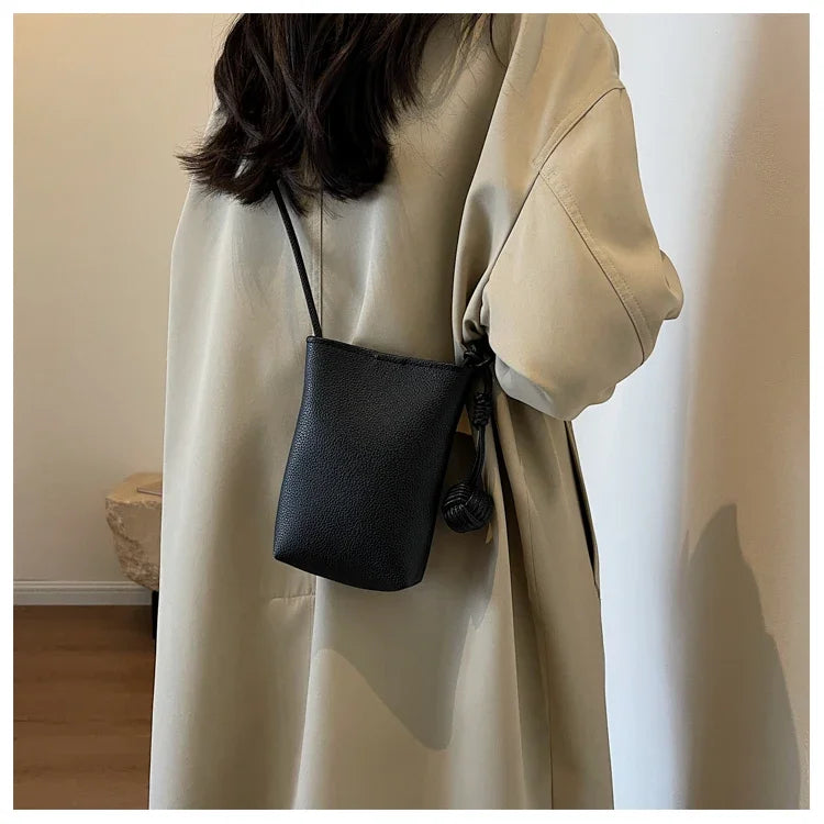 Stylish Small Leather Crossbody Bag