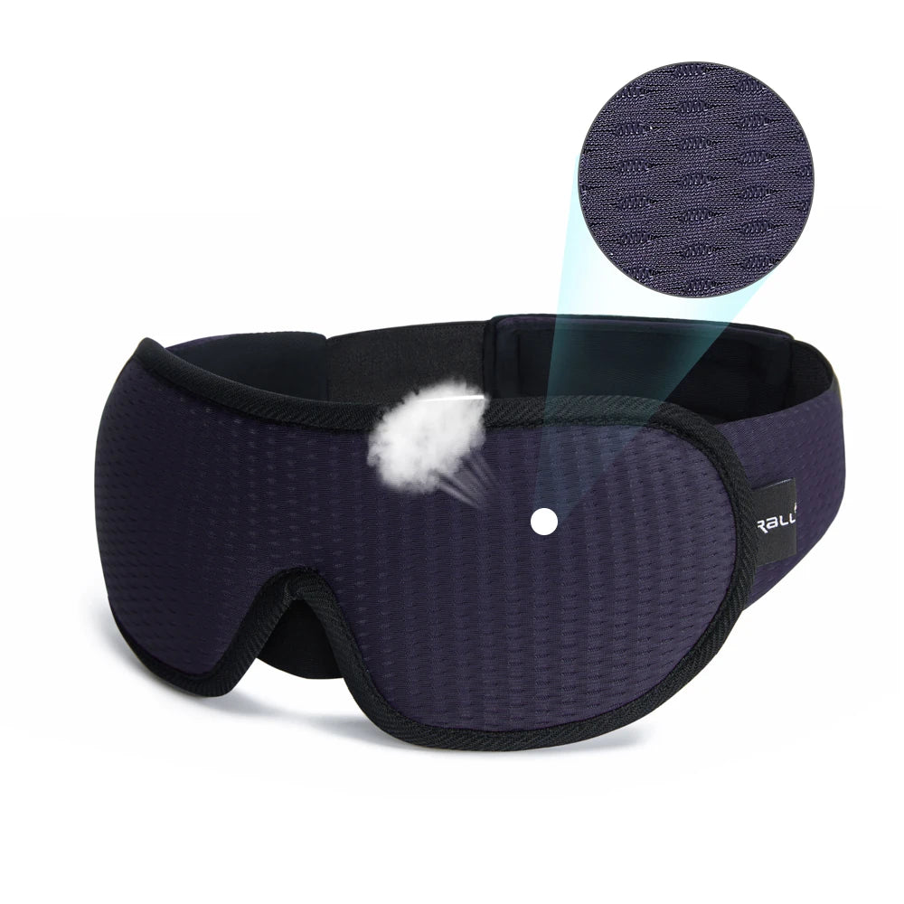Sleep Mask 3D Block Out Light - Palm and Thread