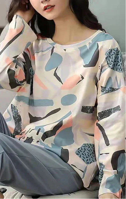 Polyester Pajama Plaid Sleepwear - Palm and Thread