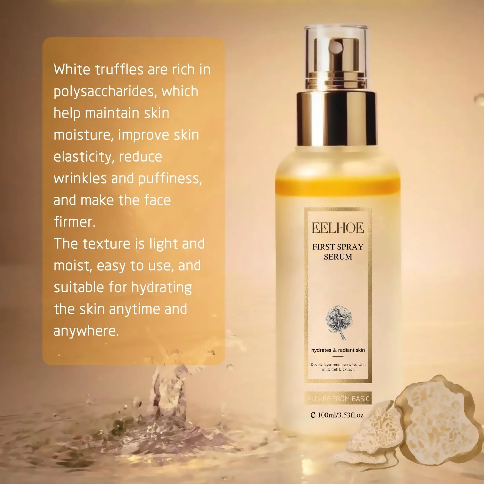Facial Serum White Truffle Hydrating Spray - Palm and Thread