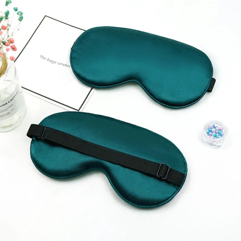 Silk Sleep Eye Mask Padded Shade - Palm and Thread