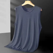 Ice Silk Mesh Sleeveless T-shirt Tank Top - Palm and Thread