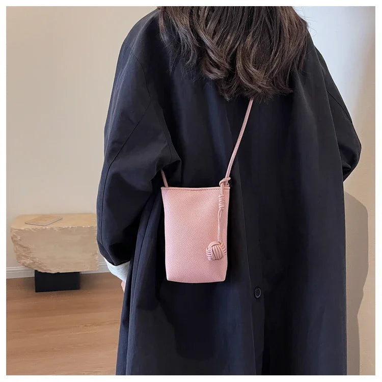 Stylish Small Leather Crossbody Bag