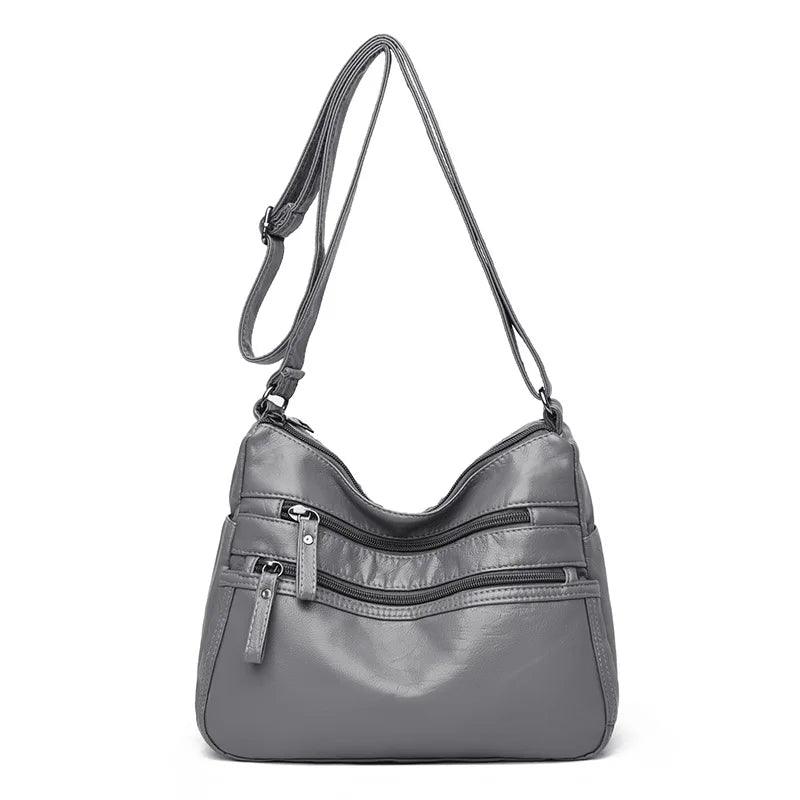 High Quality Soft Leather Shoulder Bag - Palm and Thread