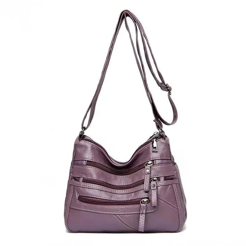 High Quality Soft Leather Shoulder Bag - Palm and Thread