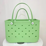 Croc Beach Tote Rubber Waterproof Bag - Palm and Thread