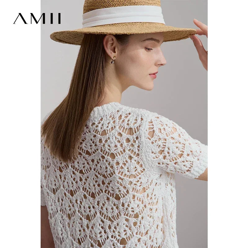 Knitted Sweater Crew Neck Pullover - Palm and Thread