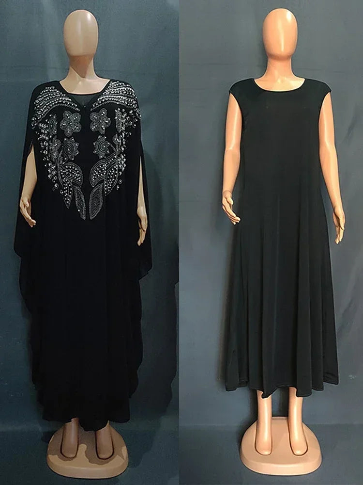 Chiffon Boubou Abaya - Palm and Thread