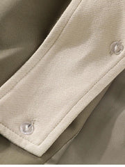 Flowy Casual Trench Coat - Palm and Thread