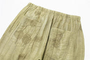 Jacquard Loose Shirt Pant Matching Set - Palm and Thread