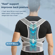 Humpback Girdle Keel Upper Back Strap Brace Belt - Palm and Thread