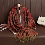 Luxury Brand Cashmere Scarf Printed - Palm and Thread