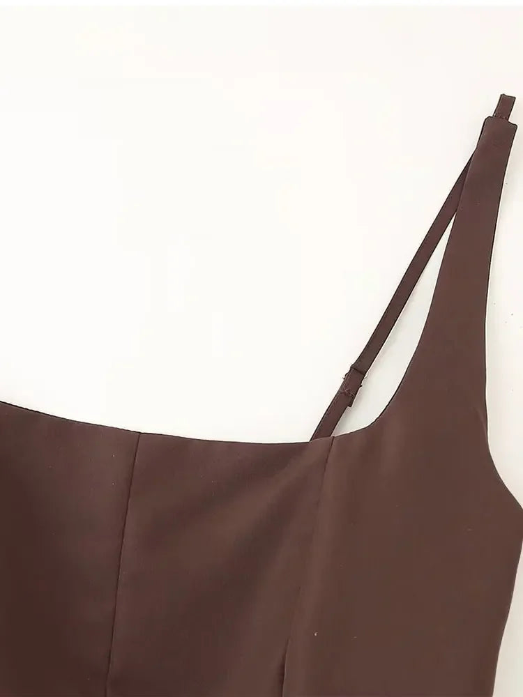 Casual Ladylike Style Sling Top - Palm and Thread