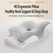 Foam Pillow Relaxing Cervical - Palm and Thread