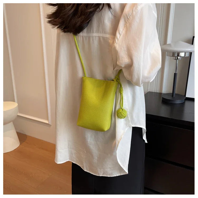 Stylish Small Leather Crossbody Bag