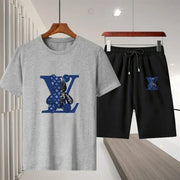 fashionable breathable T-shirt and short set - Palm and Thread