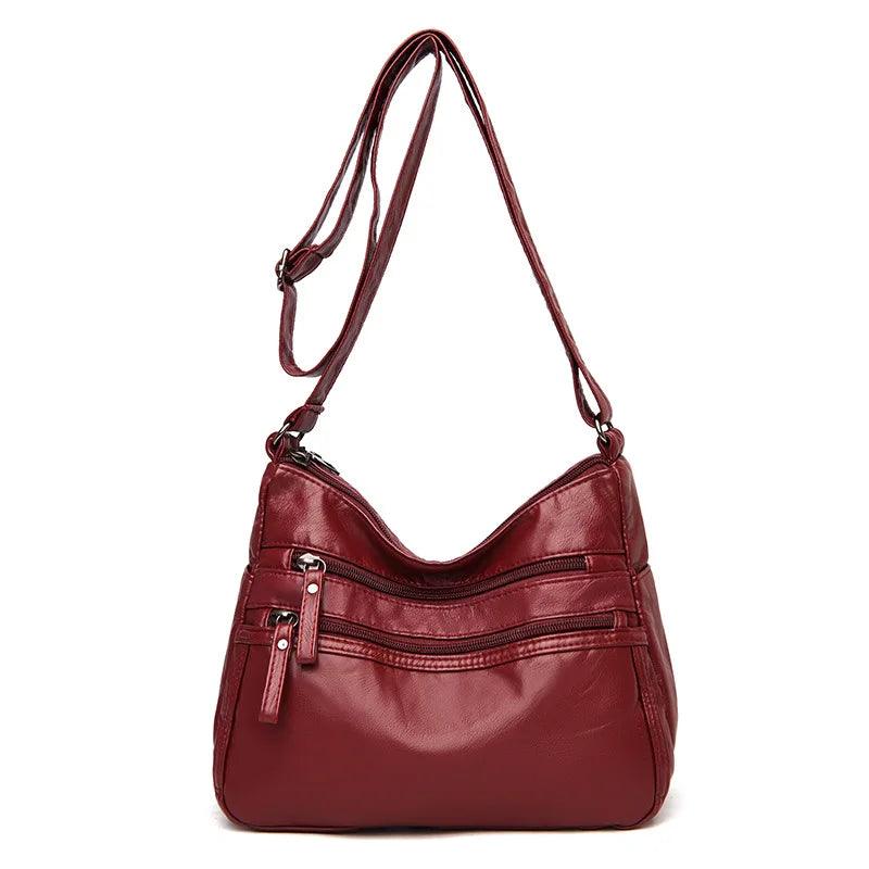 High Quality Soft Leather Shoulder Bag - Palm and Thread