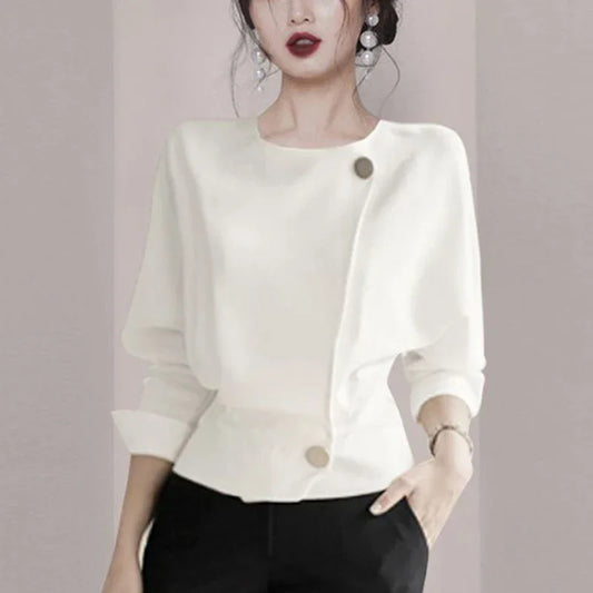 Solid Simple Buttons Shirt - Palm and Thread
