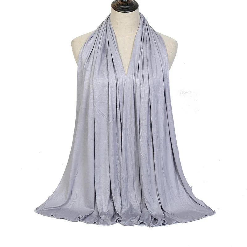 Modal Cotton Jersey Hijab Scarf Long - Palm and Thread