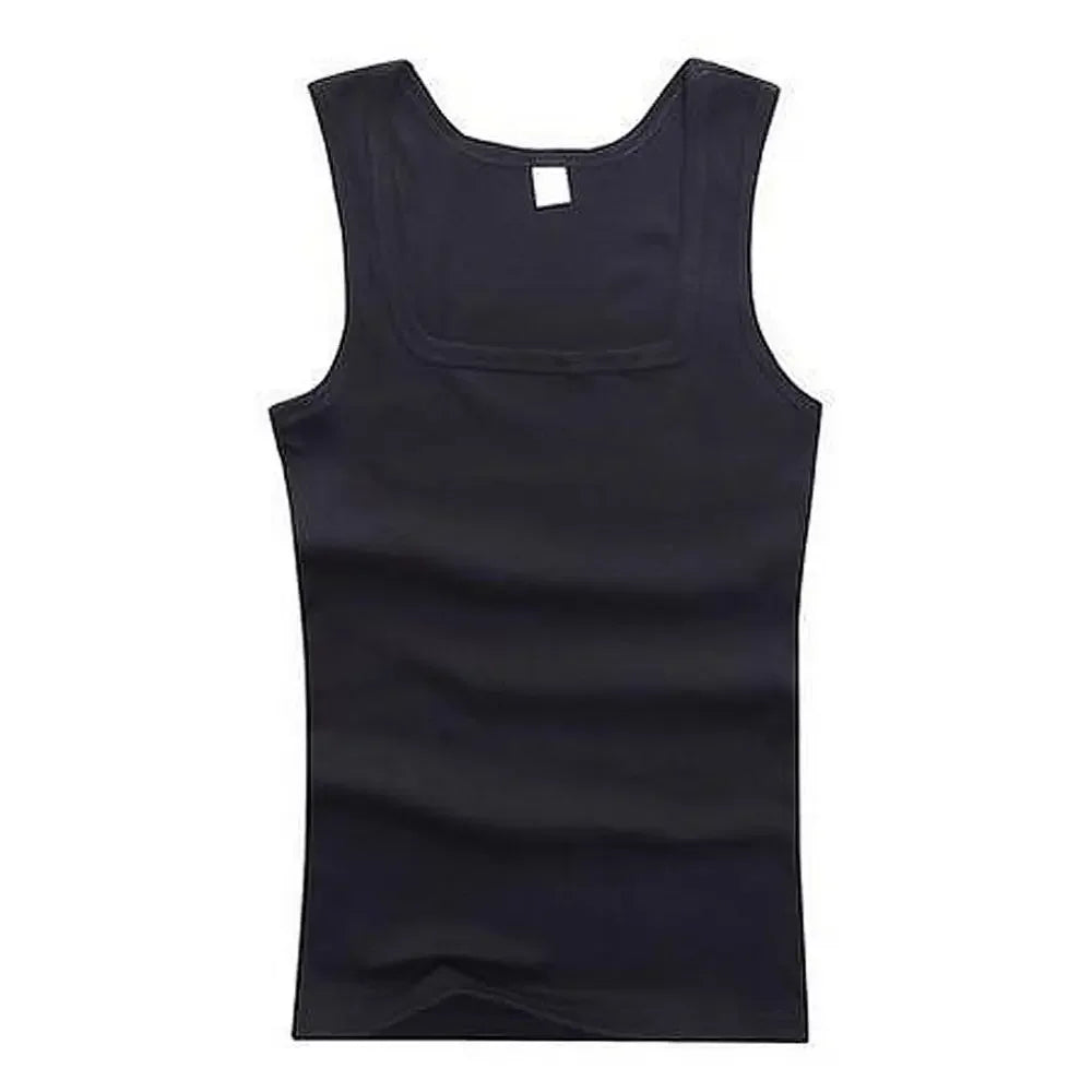 Basic Elastic tank top Pure Cotton Sleeveless t-shirt - Palm and Thread