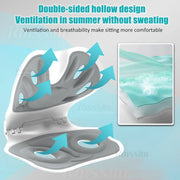 Foldable Back Support Sitting Posture Correction - Palm and Thread