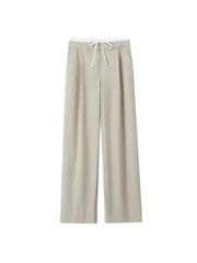 Double Waistband Wide Leg Pant - Palm and Thread