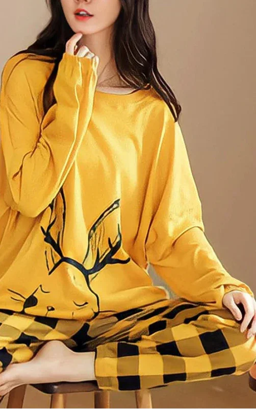 Polyester Pajama Plaid Sleepwear - Palm and Thread