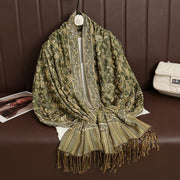 Luxury Brand Cashmere Scarf Printed - Palm and Thread