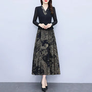 Floral Printed Chiffon Dress - Palm and Thread