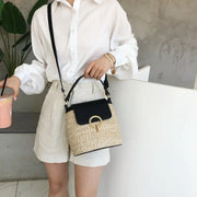 Beach Vacation Woven Bag - Palm and Thread