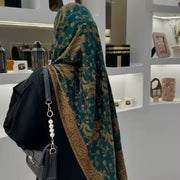 Fashion Paisley Kashmiri Imitated Pashmina Tassel Scarf - Palm and Thread