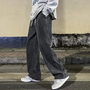 New Streetwear Loose Jeans Korean Style Fashion - Palm and Thread