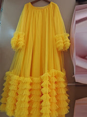 New temperament trumpet sleeve loose dress - Palm and Thread
