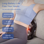 High-Frequency Gun Vibration Body Massage- 16 Head - Palm and Thread