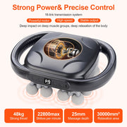 High-Frequency Gun Vibration Body Massage- 16 Head - Palm and Thread