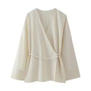 New Kimono Long Sleeve Blouse - Palm and Thread