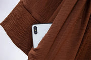 Abaya Two Pieces Women Out Abaya Loose Cardigan Coat Sleeveless Inner - Palm and Thread