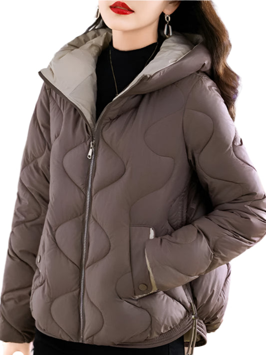 Cotton-padded loose explosive cotton-padded coat - Palm and Thread