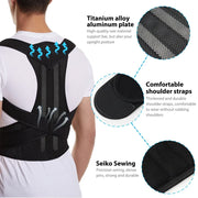 Back Brace Posture Corrector Belt - Palm and Thread