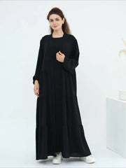 Lace-up Vestidos Largos Party Caftan Abaya - Palm and Thread