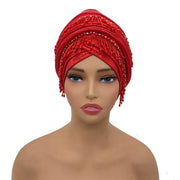 Elegant Head Wraps Bonnet - Palm and Thread