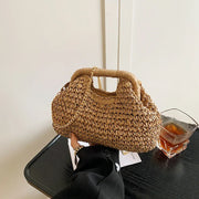 Retro Woven Clutch Bag - Palm and Thread