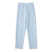 Elegant Solid Pencil Pant - Palm and Thread