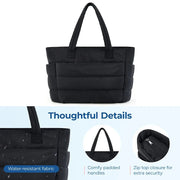 Large Capacity Solid Color Handbag - Palm and Thread