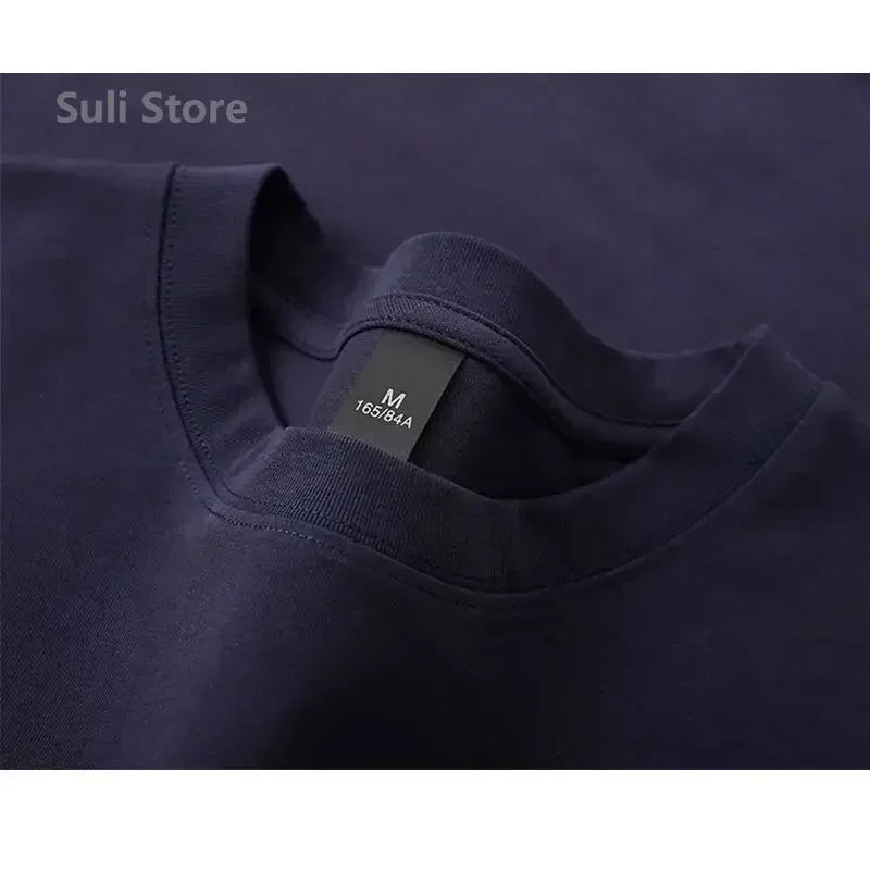 Heavy-duty Cotton Short Sleeved T-shirt