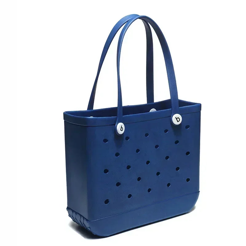 Croc Beach Tote Rubber Waterproof Bag - Palm and Thread