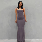 Sexy Fishtail Backless Dress