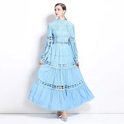 Elegant Long Maxi Dress 2 Piece Set - Palm and Thread
