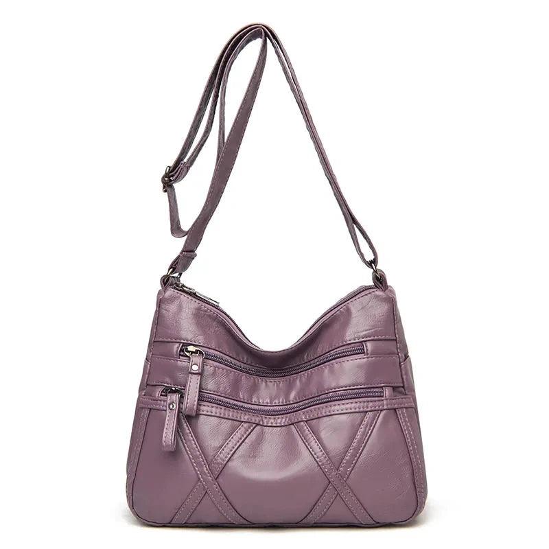 High Quality Soft Leather Shoulder Bag - Palm and Thread